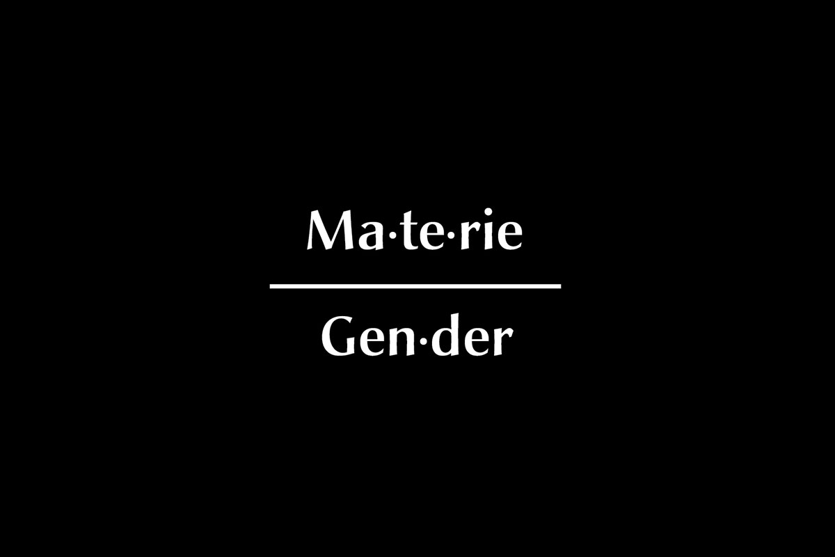 matter, gender