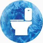 water toilet icon